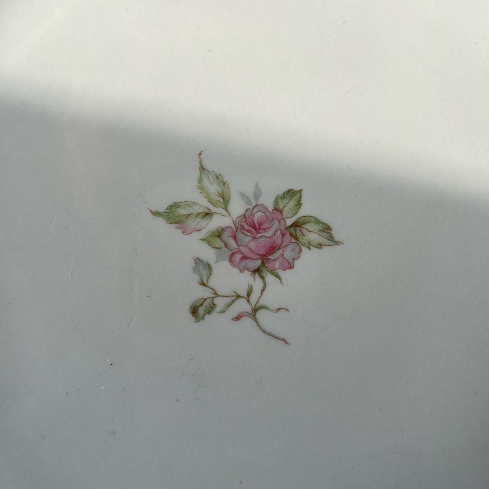 Floral Porcelain Plate